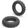 Generique Pack de 5 cockrings Enhance Rings Silicone